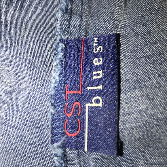 Capri Pants Dark Blue Denis Plus Size - Picture 4 of 4